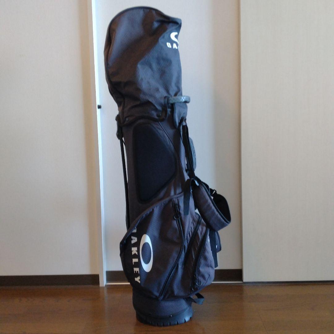 OAKLEY チャコールグレー キャディバッグスタンド付き