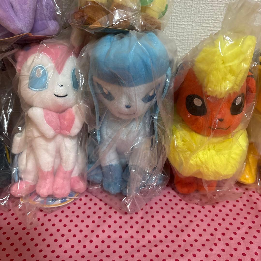 タカラトミー　ポケモン　イーブイフレンズ　ぬいぐるみ 9匹セット　タグ付き未使用