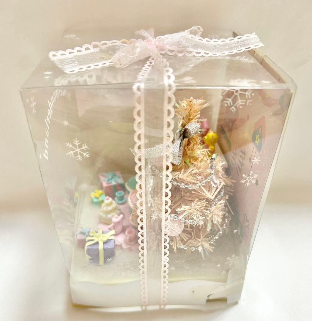キキララ　クリスマス　ジオラマ　ツリー　冬