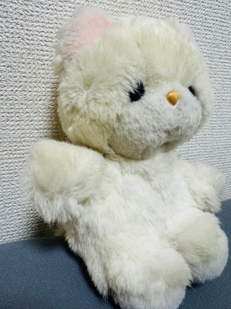 ☆希少・レトロ☆ ヴィンテージ吉徳 クリーミー猫 ぬいぐるみ