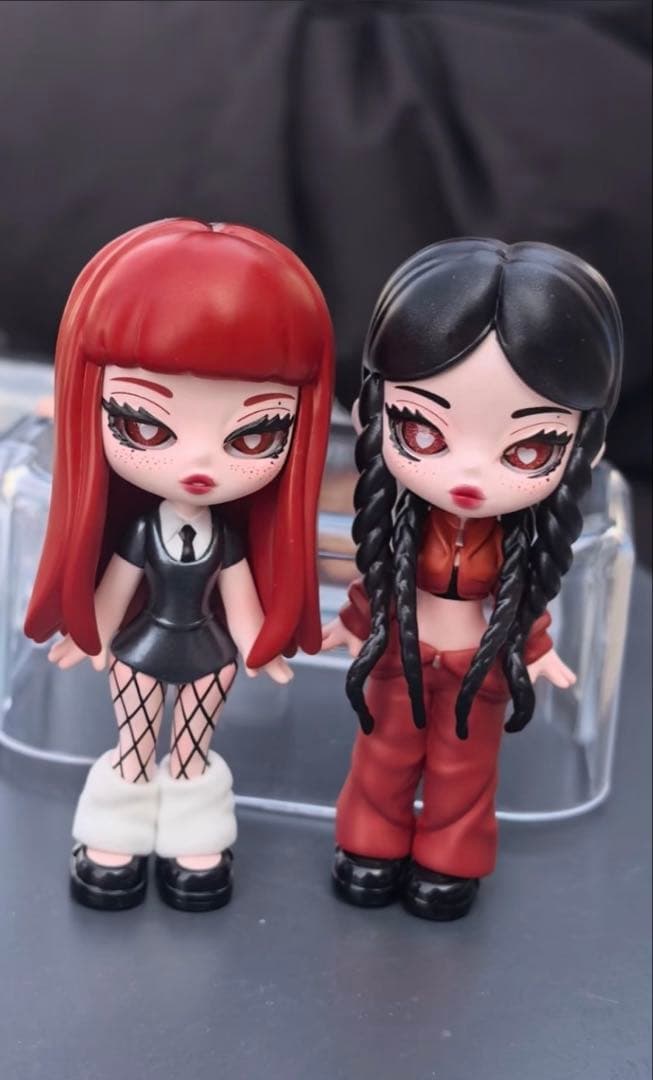 MINISO JENNIE RUDY フィギュア キーホルダー 上海 限定