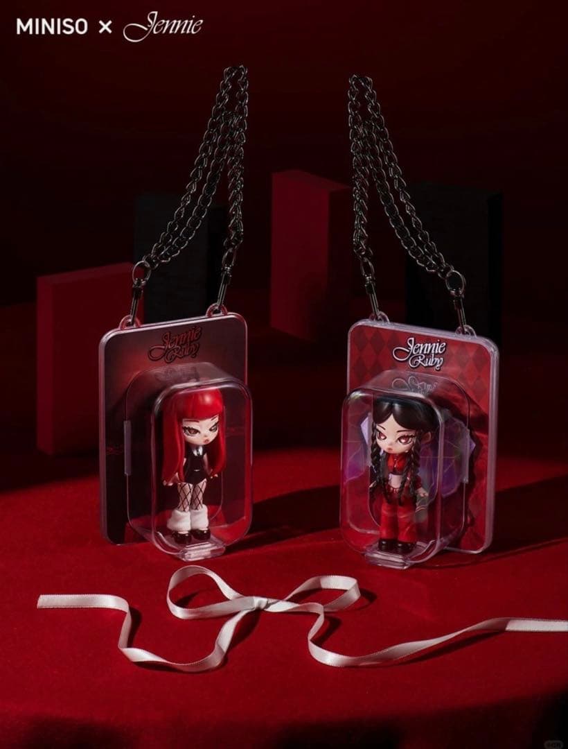 MINISO JENNIE RUDY フィギュア キーホルダー 上海 限定