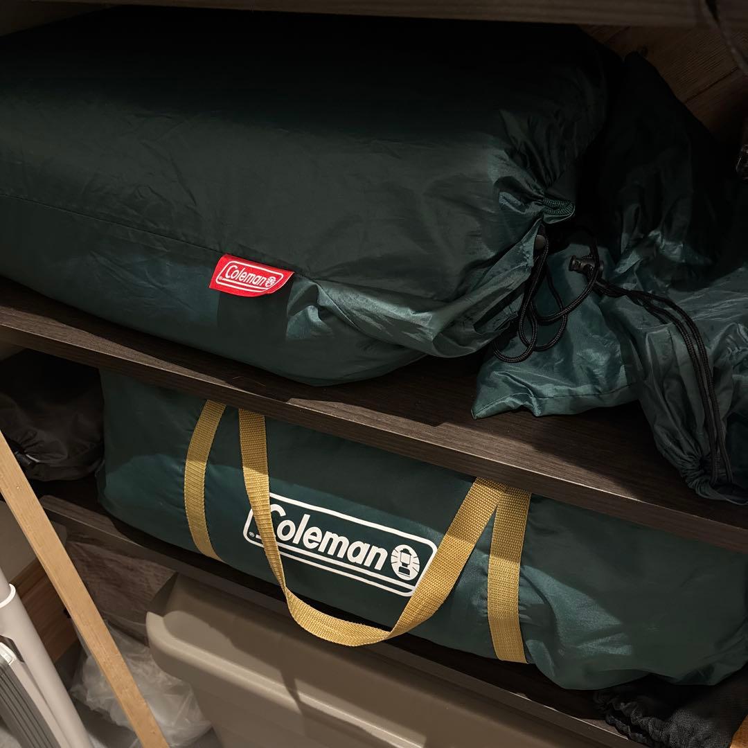 Colemanドーム型テントインナーマット、グランドシート付！お値下げ！！