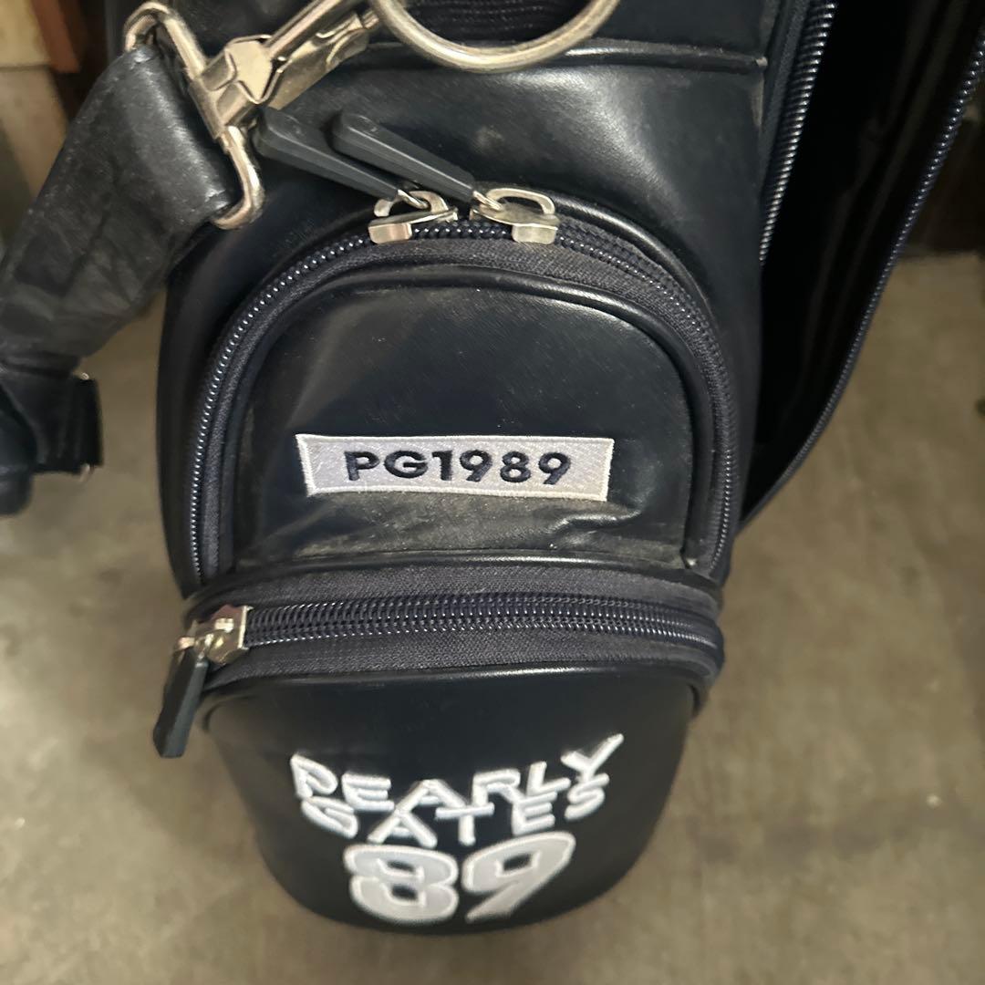 PEARLY GATES キャディバッグ 89 ネイビー