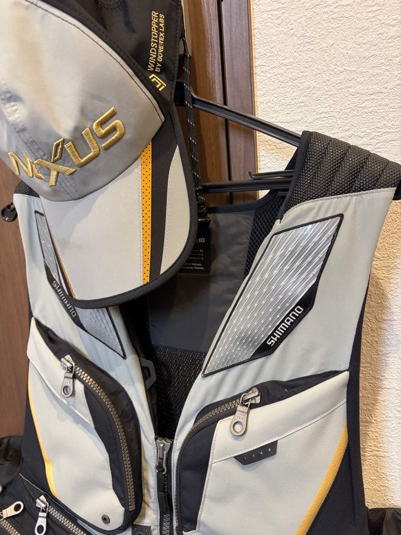 SHIMANO NEXUS キャップ グレーフローティングベスト インナー