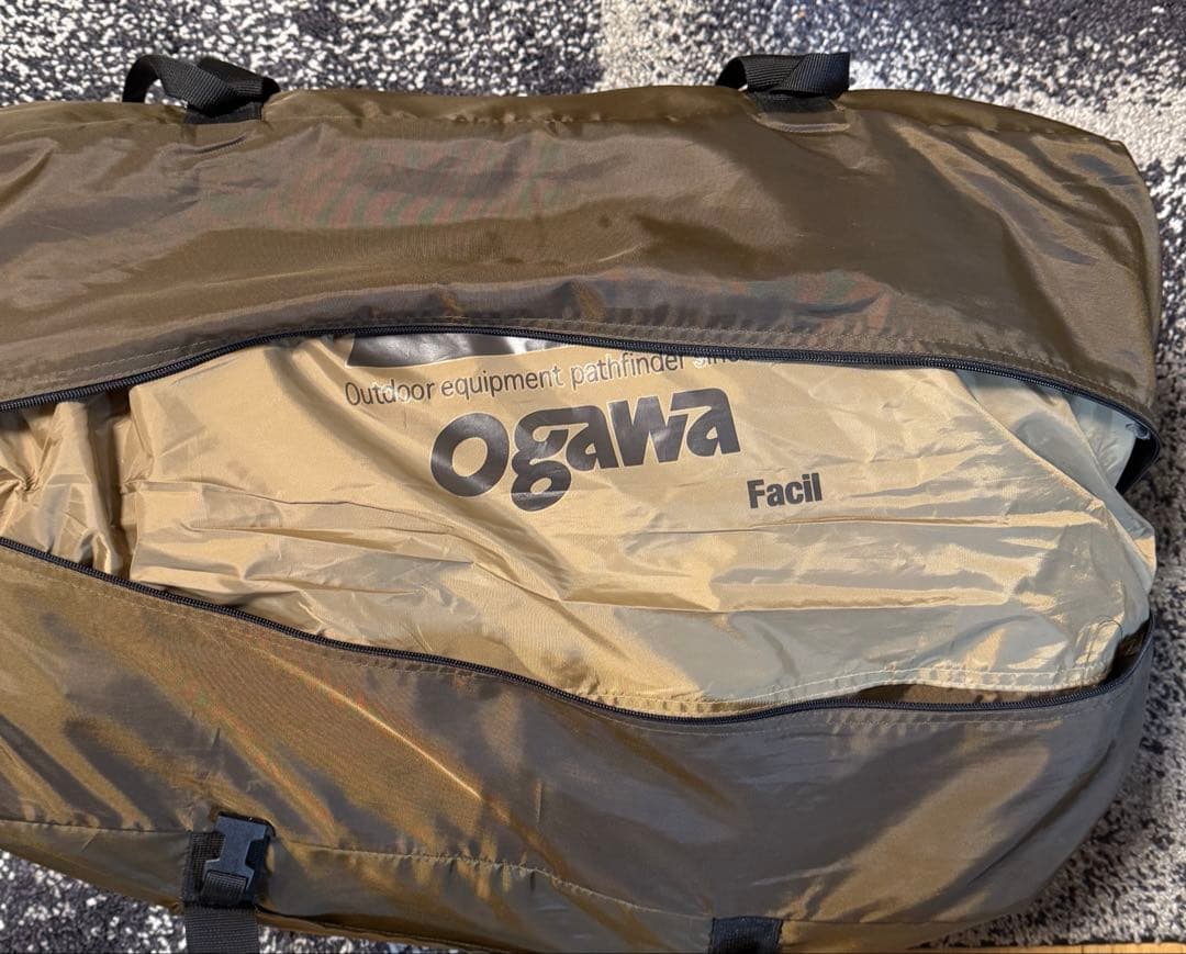 ogawa　オガワ　ファシル　キャンプ テント　4人用　グランドシート付き