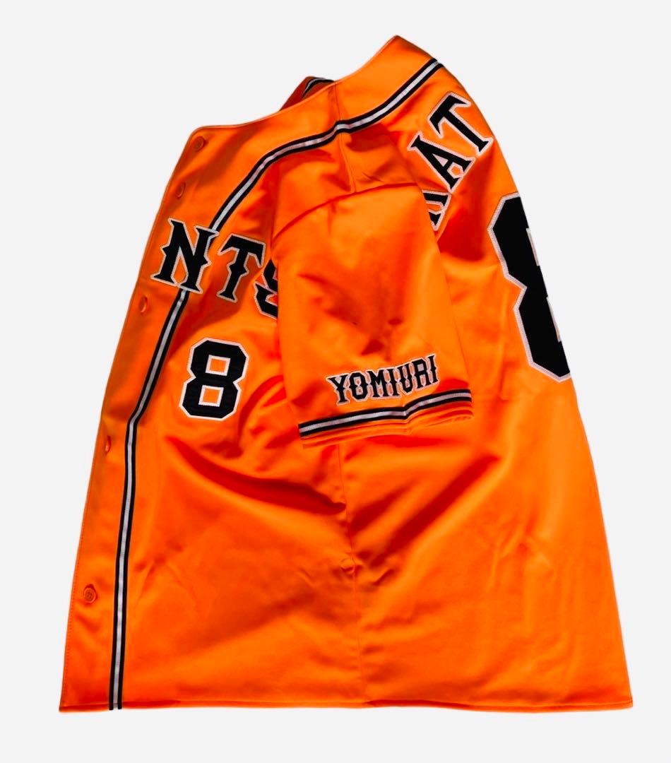 美品 日本製 adidas 巨人 ジャイアンツ 片岡 ユニフォーム
