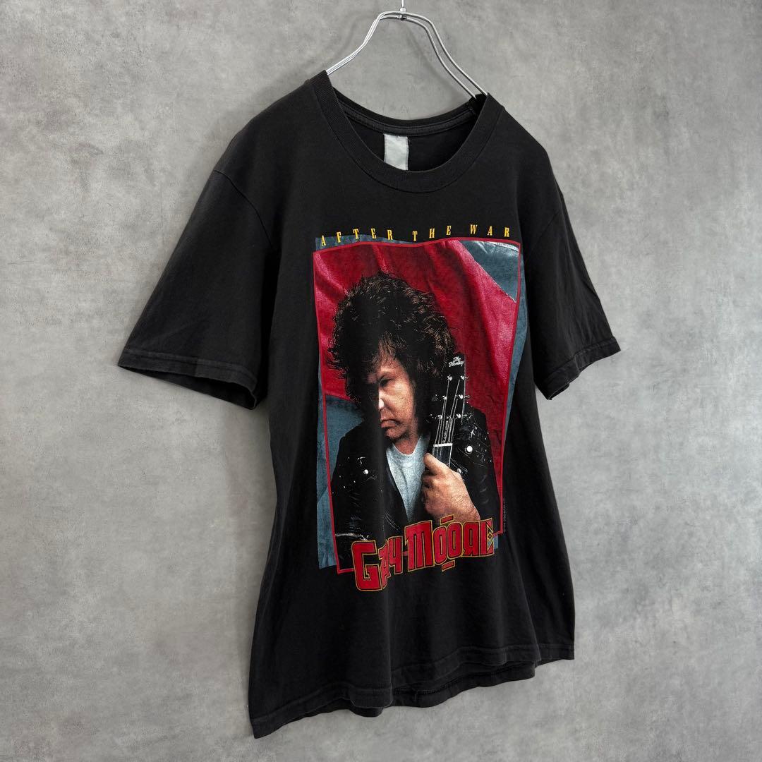 古着 Gary Moore ゲイリームーア プリントTシャツS〜M相当 ブラック