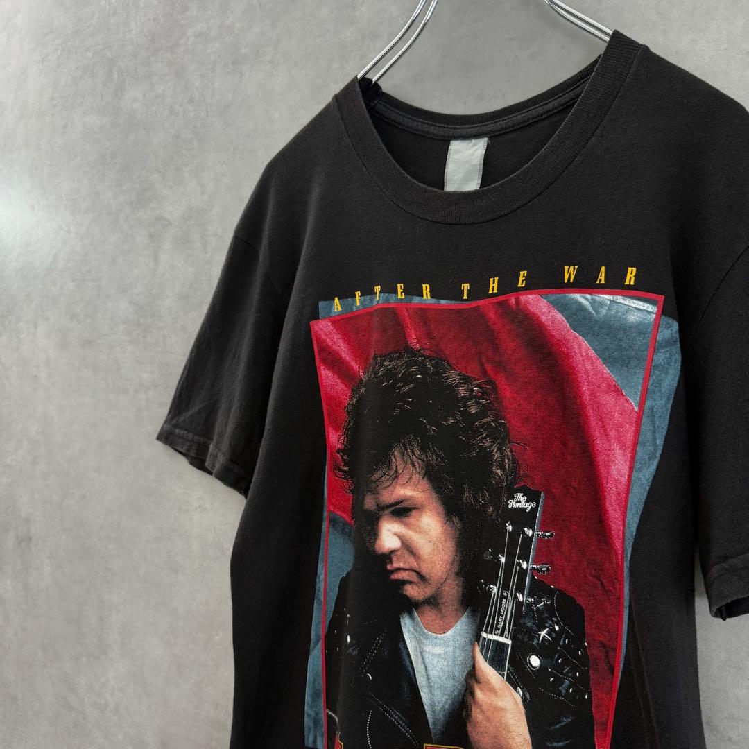 古着 Gary Moore ゲイリームーア プリントTシャツS〜M相当 ブラック
