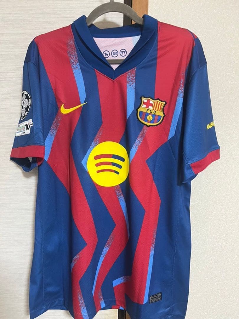【新品未使用】フェラントーレス　バルセロナ　CL仕様　ユニフォーム