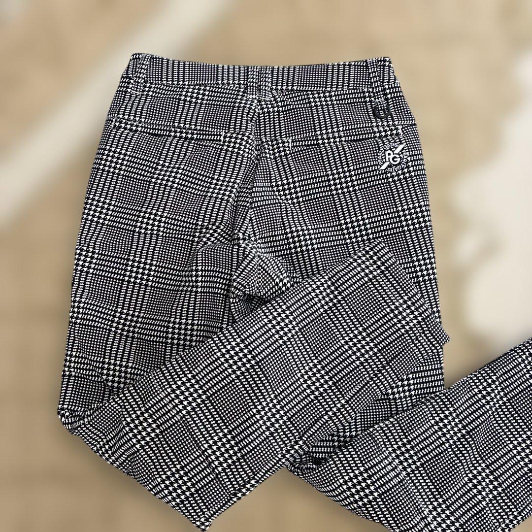 PEARL GATES チェック防寒スリムパンツ極美品00
