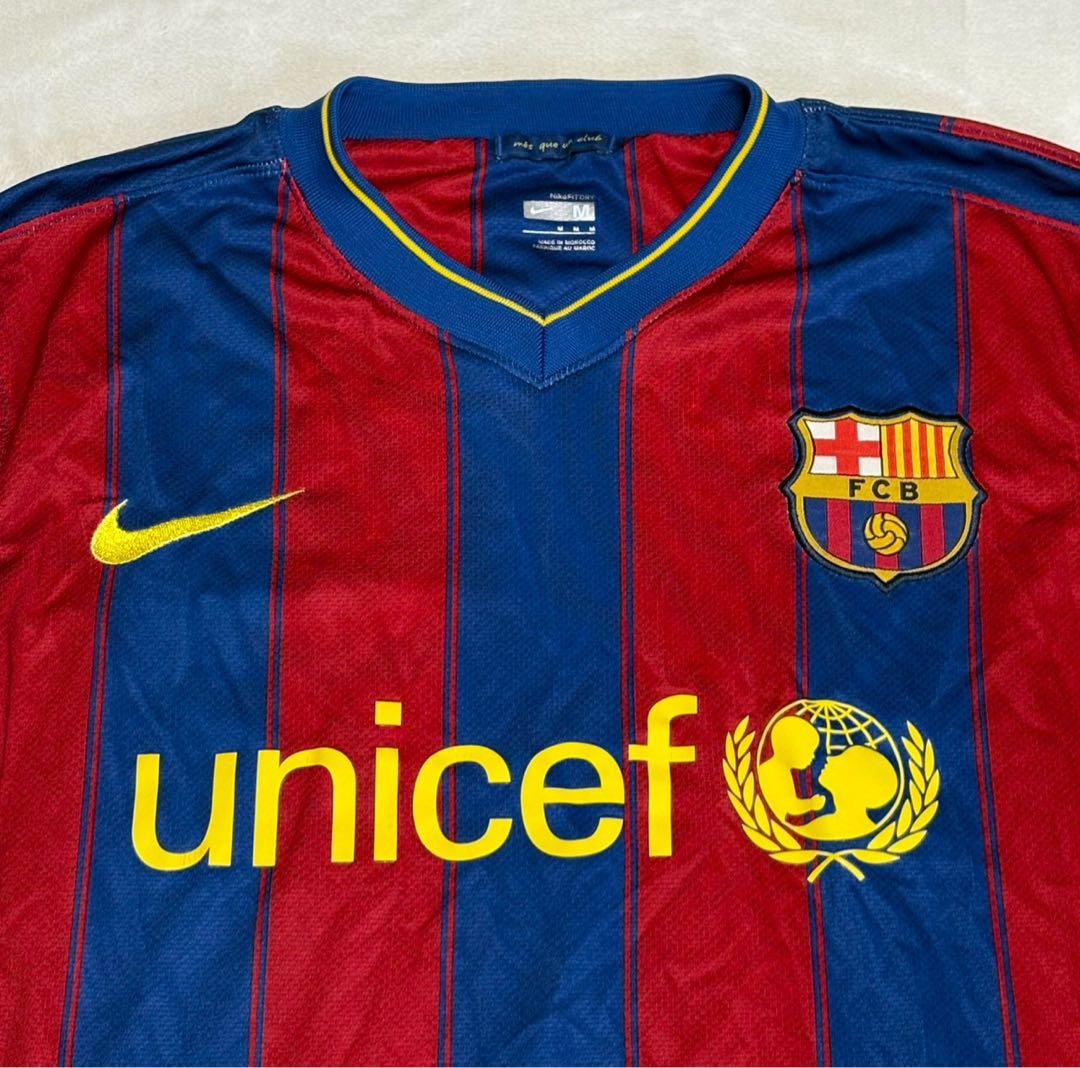 【BNWT正規09-10 NIKE FC Barcelona  M