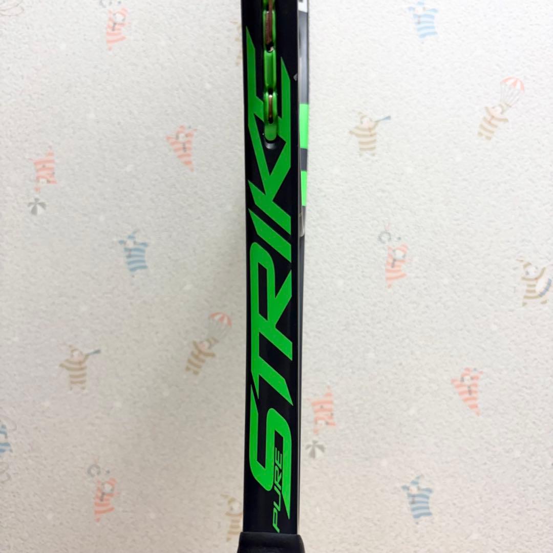 バボラ Pure Strike 16x19 テニスラケット グリーン G2