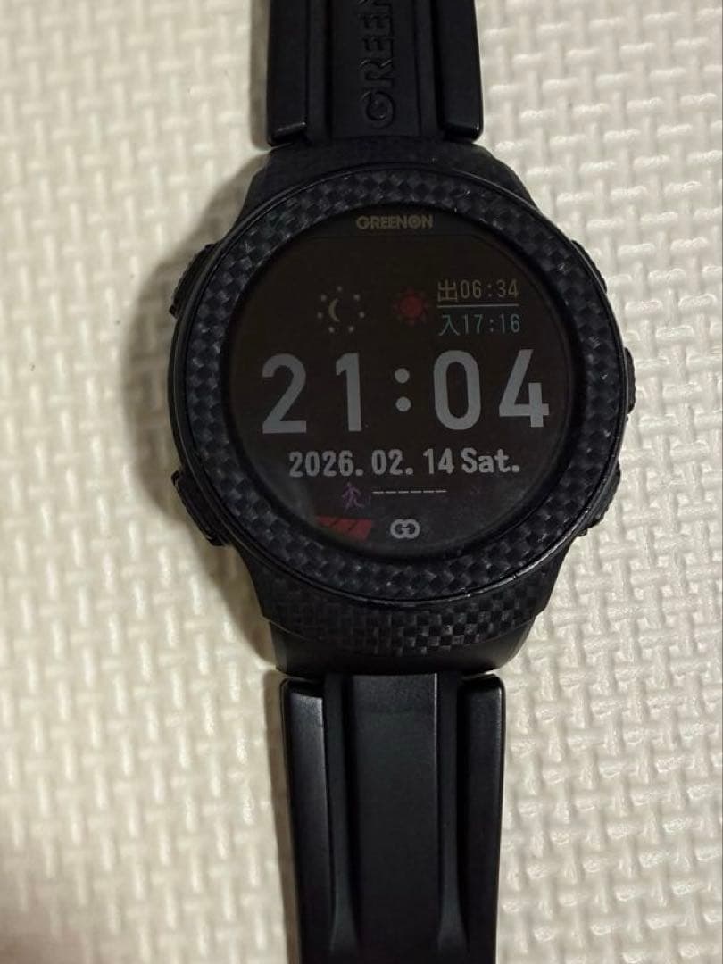 ゴルフウォッチ　GREENON A1 II GPSナビ ブラック