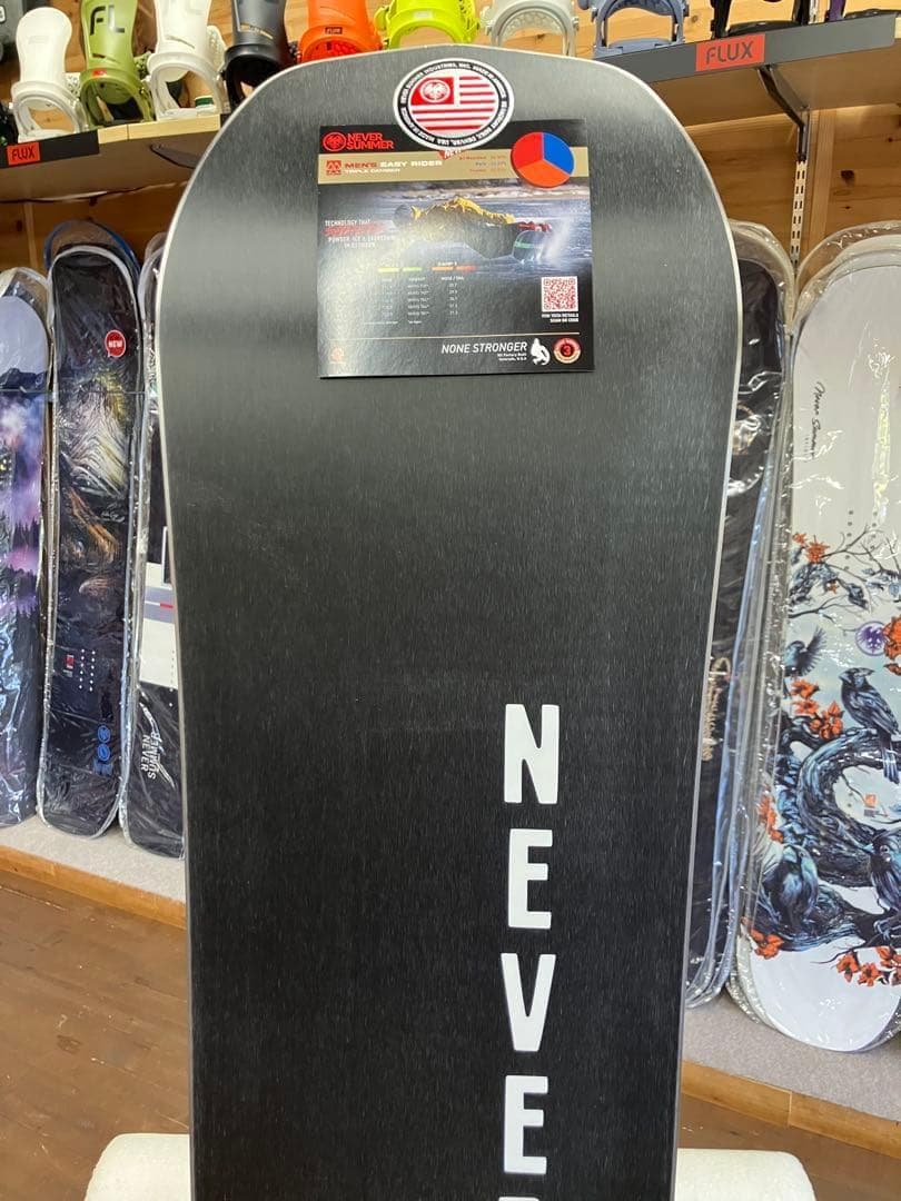 【新品】23-24 NEVERSUMMER EAZY RIDER 154