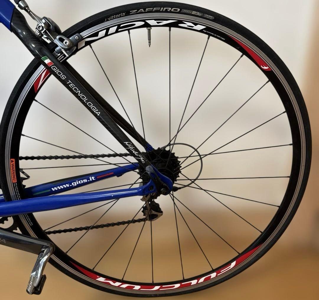室内保管) GIOS ジオス LEGGERO 2009年モデル ロードバイク