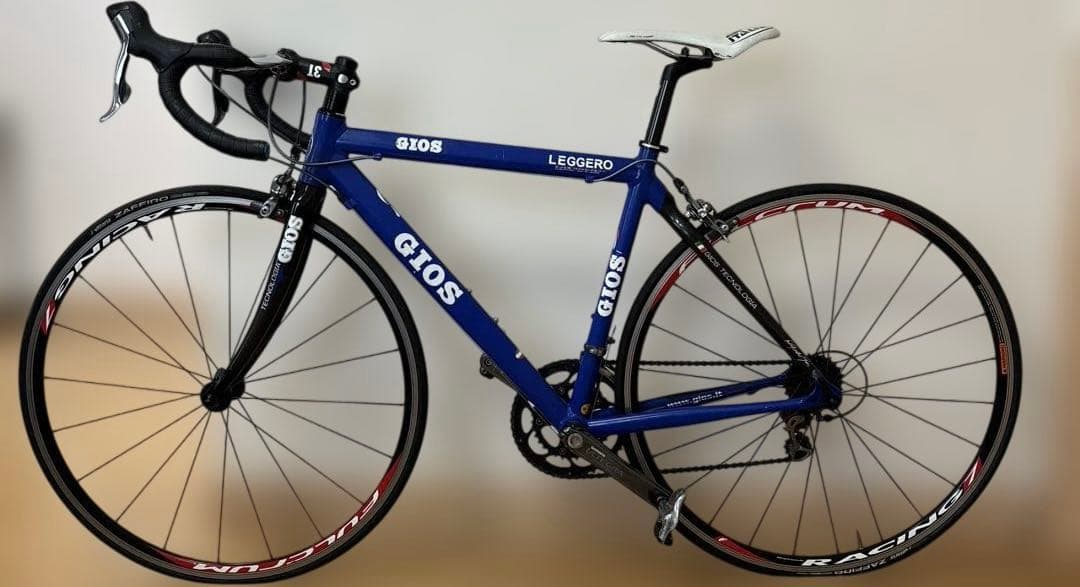 室内保管) GIOS ジオス LEGGERO 2009年モデル ロードバイク
