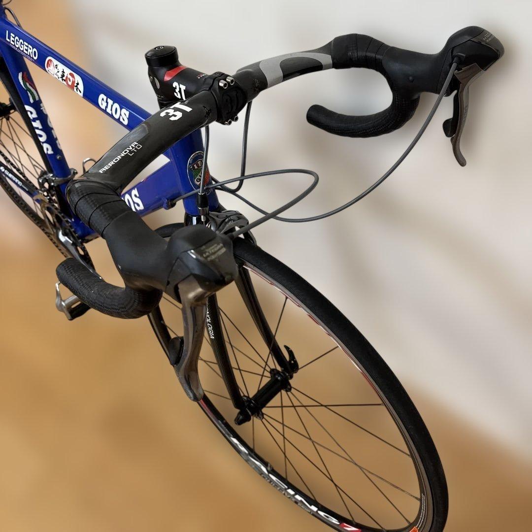 室内保管) GIOS ジオス LEGGERO 2009年モデル ロードバイク
