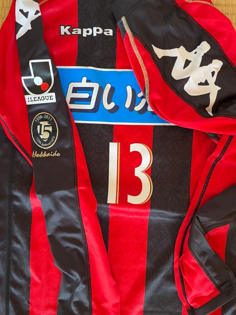 北海道コンサドーレ札幌 2011年 内村圭宏 実着用ユニフォーム 長袖 15周年