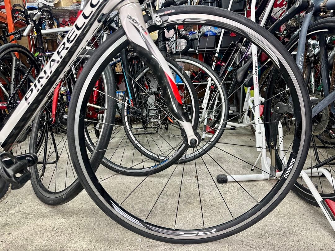 PINARELLO FP3フルカーボン全バラから製作！基本分解発送送料無料！