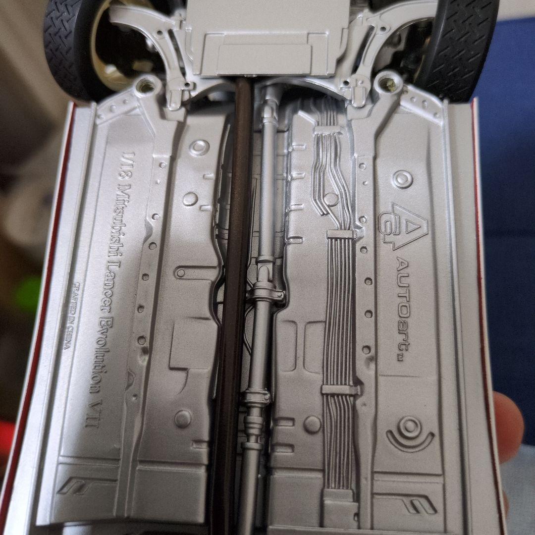 オートアート　ランサーエボリューション　VII　CT9A 1/18 　純正