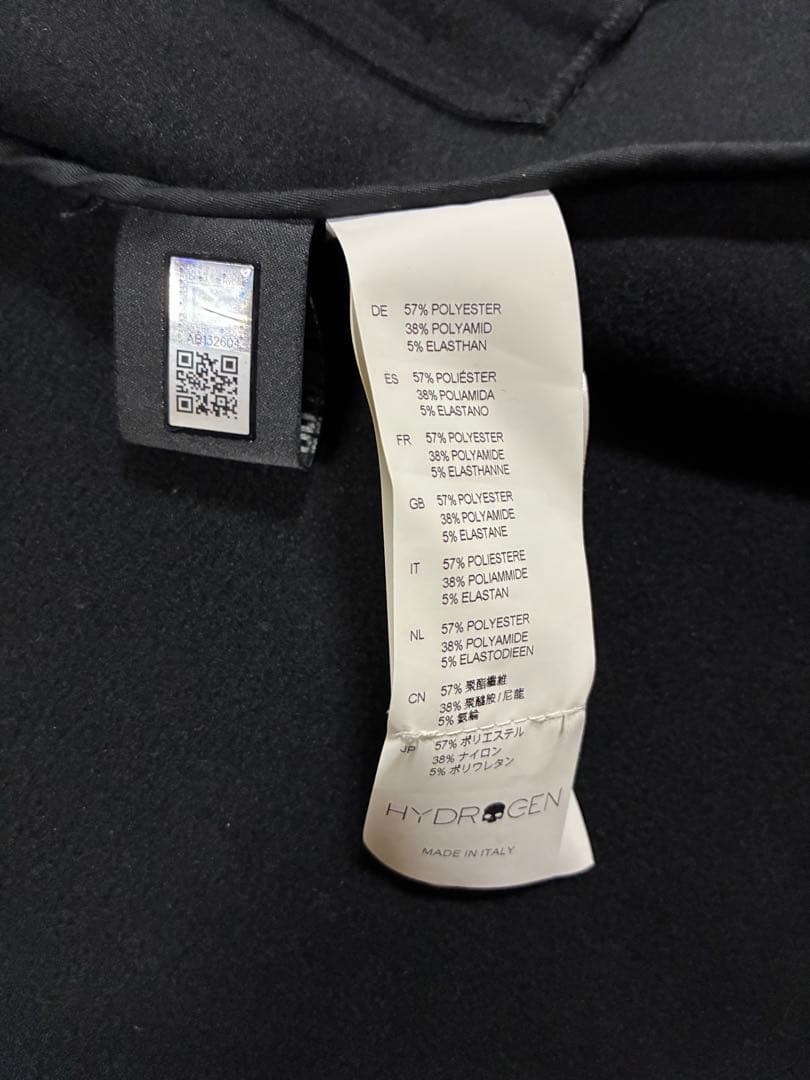 HYDROGEN GOLFグラフィックパターン ゴルフジャケット