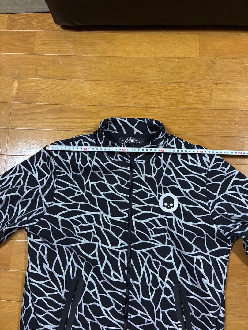 HYDROGEN GOLFグラフィックパターン ゴルフジャケット