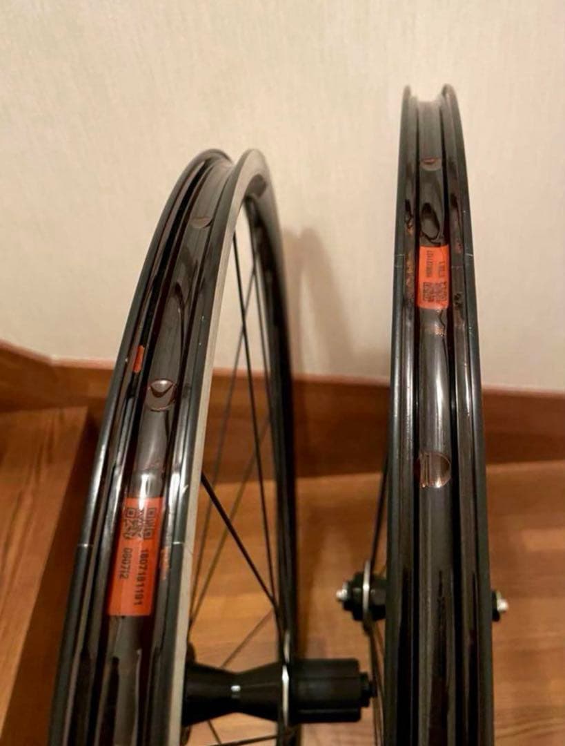 Giant 700C完組ホイール「PR-2」前後セット（未使用・完成車外し）