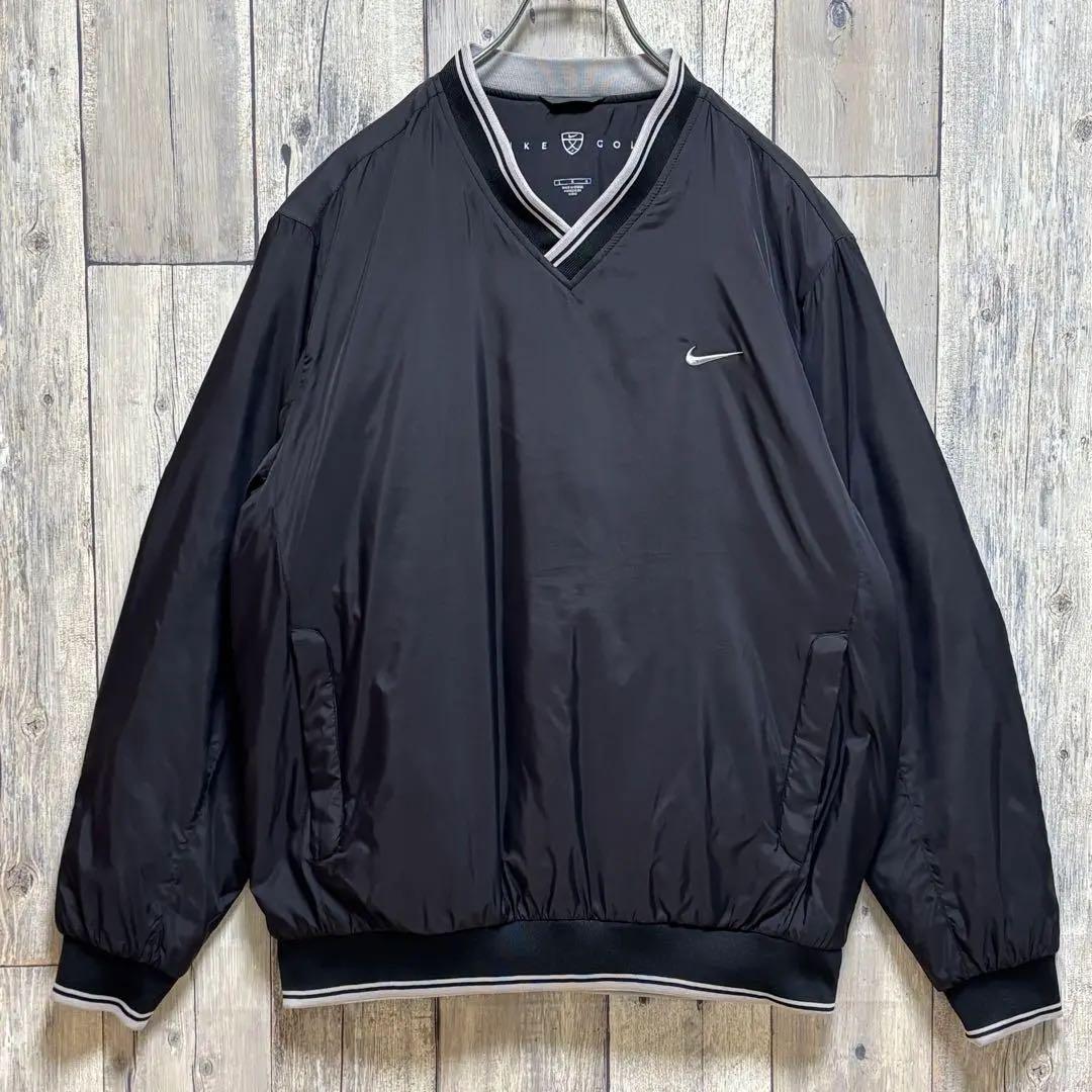 ナイキ　NIKE GOLF ジャケット　ナイロン　Ｖネック　プルオーバー　中綿