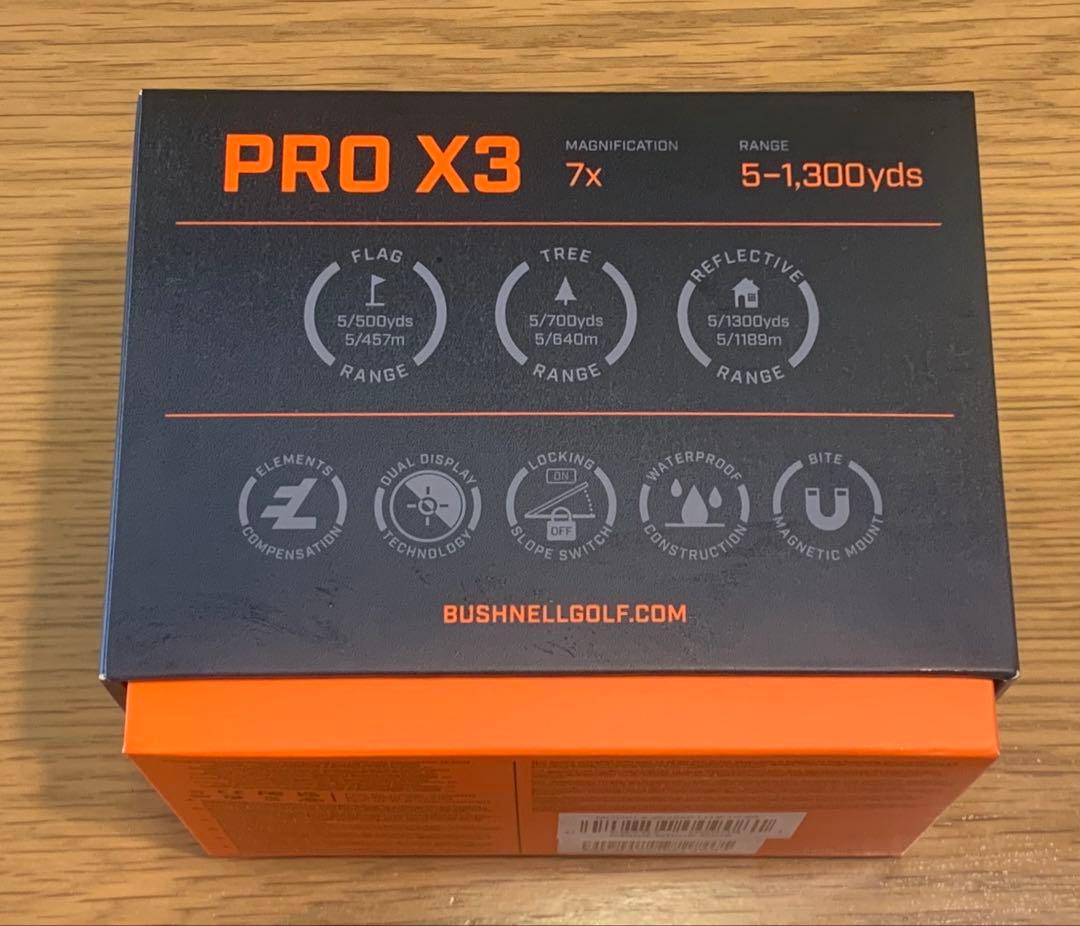 【新品未使用品】Bushnell　PRO X3