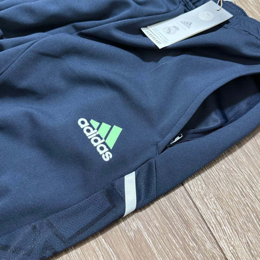 新品特価 adidas レアル・マドリード サッカー トレーニングパンツ L
