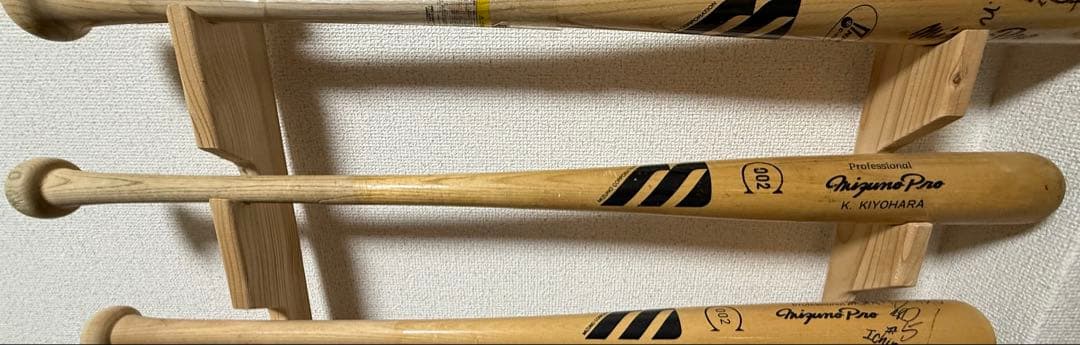 西武ライオンズ　清原選手　実使用バット