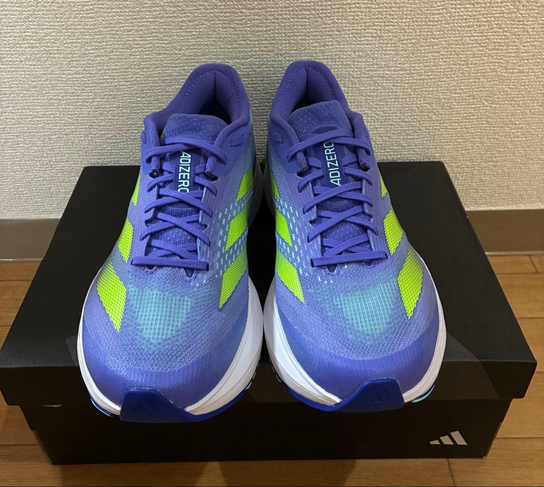美品　adidas ADIZERO SL2 M コバルトブルー　26cm