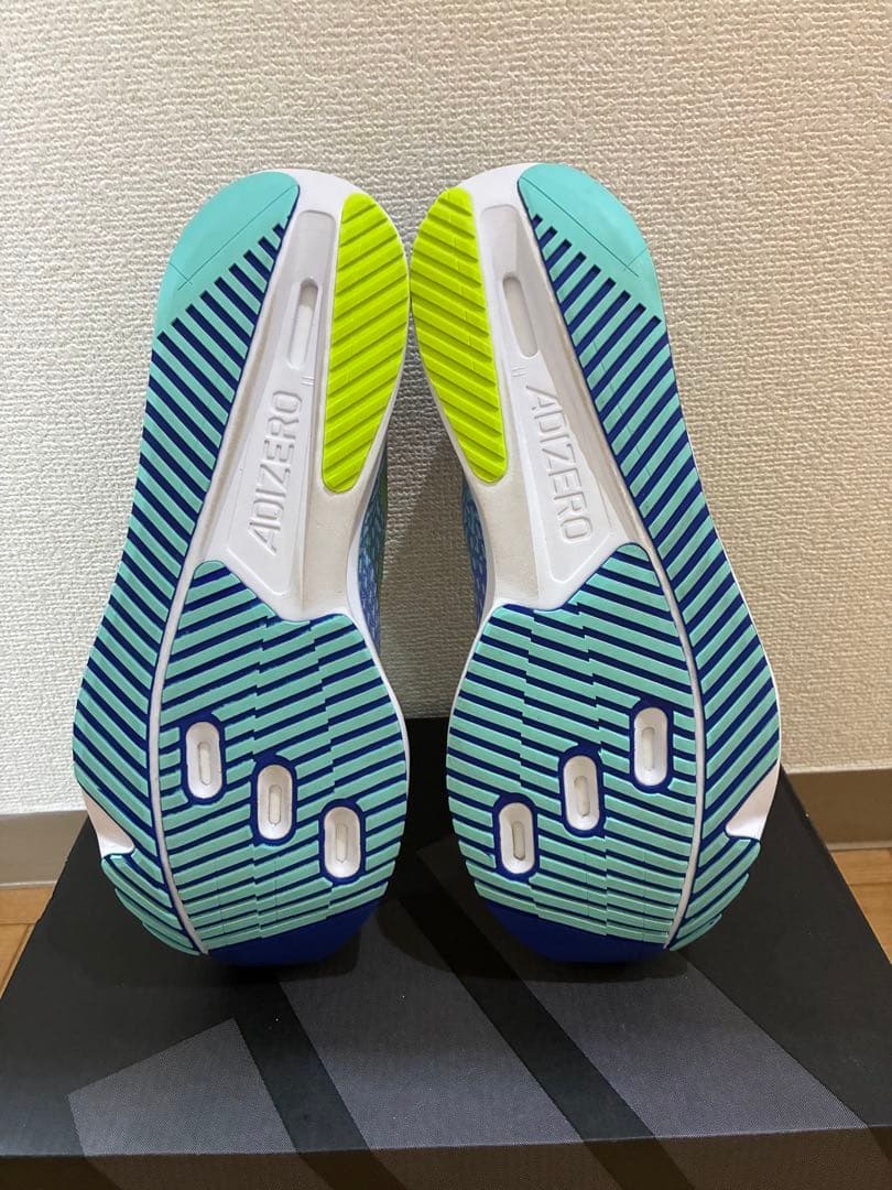 美品　adidas ADIZERO SL2 M コバルトブルー　26cm