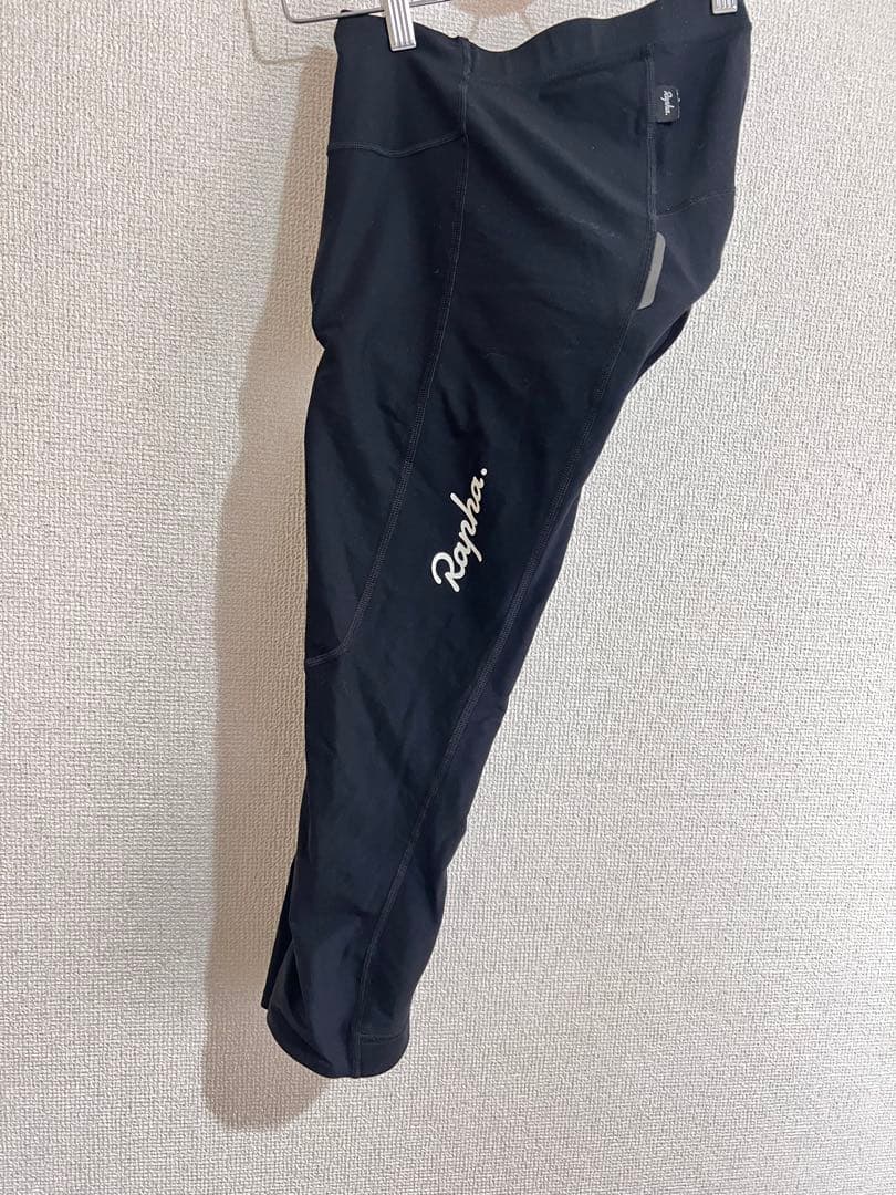 Rapha 黒ウィメンズ　3/4 racer pants タイツ ロードバイク