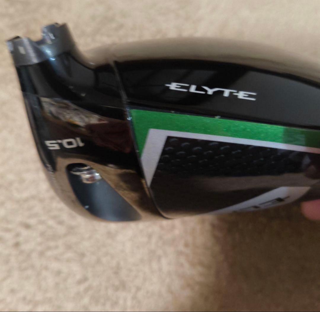 Callaway エリートトリプルダイヤドライバー 10.5度　 ヘッドのみ