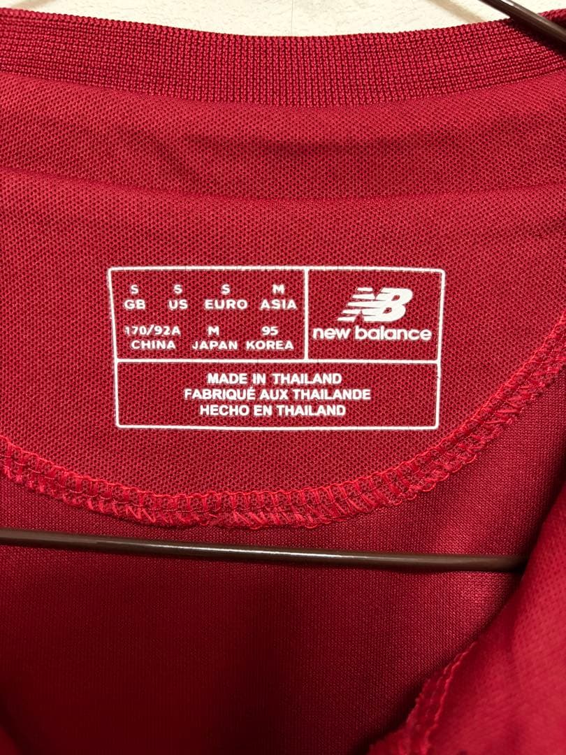 リヴァプール　ユニフォーム　18/19 長袖 New Balance