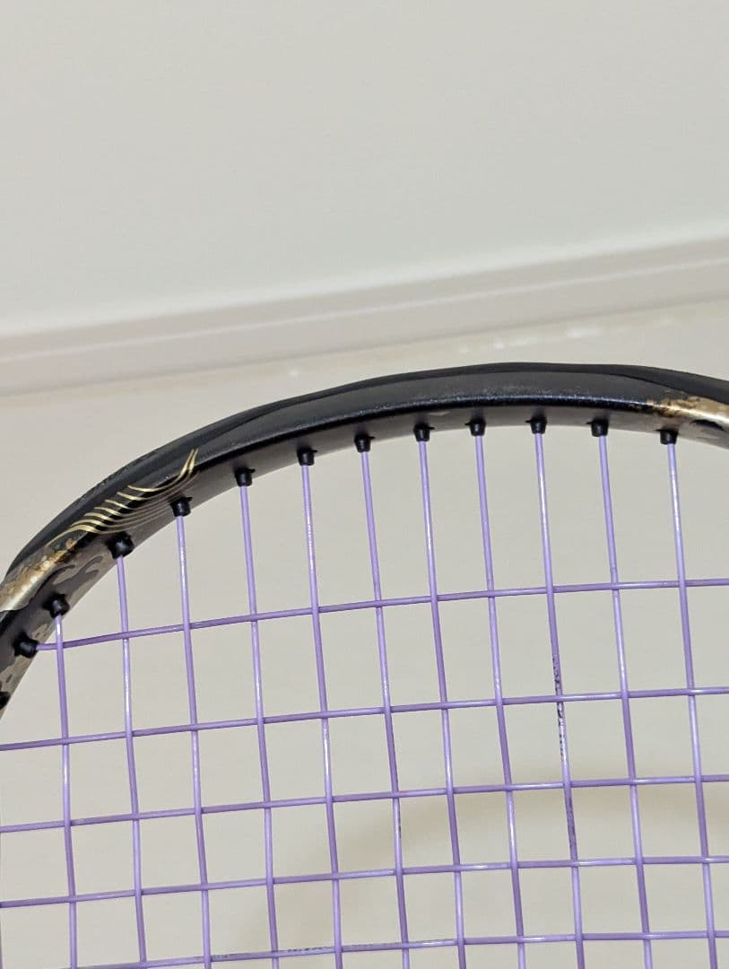 うなぎいぬ様YONEX　ジオブレイク80V ゴールドパープル