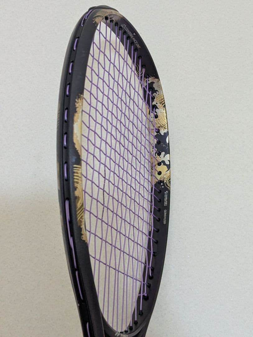 うなぎいぬ様YONEX　ジオブレイク80V ゴールドパープル