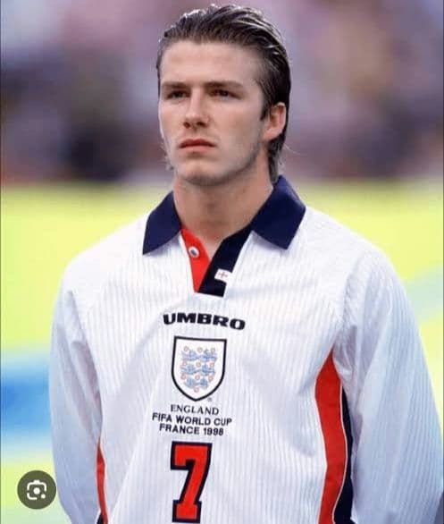 イングランド代表 ベッカム ユニフォーム 1998年W杯仕様 イングランド製