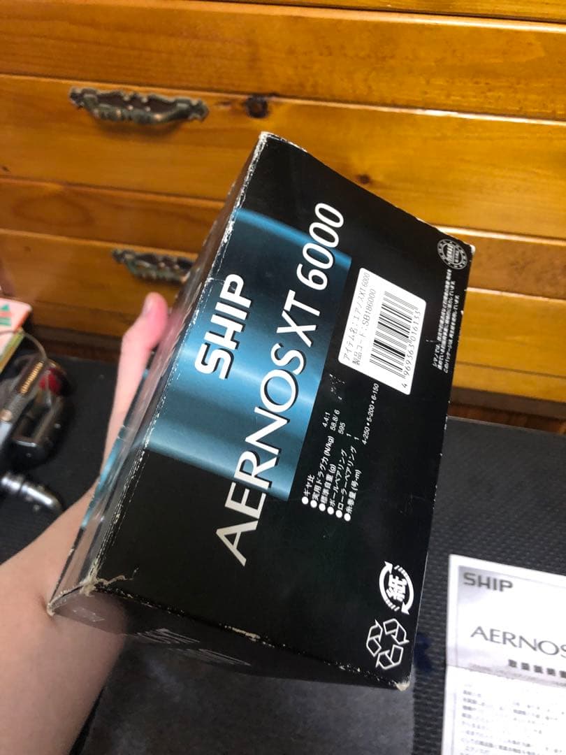 シマノ　AERNOSXT6000 リール　釣り 釣り知識無い為ジャンク品扱い
