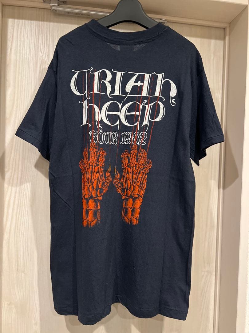 80s Uriah Heep ABOMINOG 1982ツアーヴィンテージT