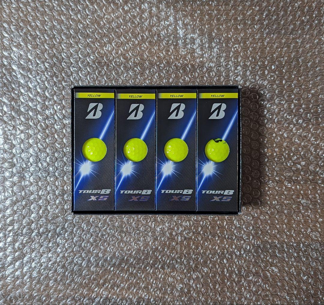 新品 ブリヂストン TOUR B XS イエロー　2026年モデル　3ダース