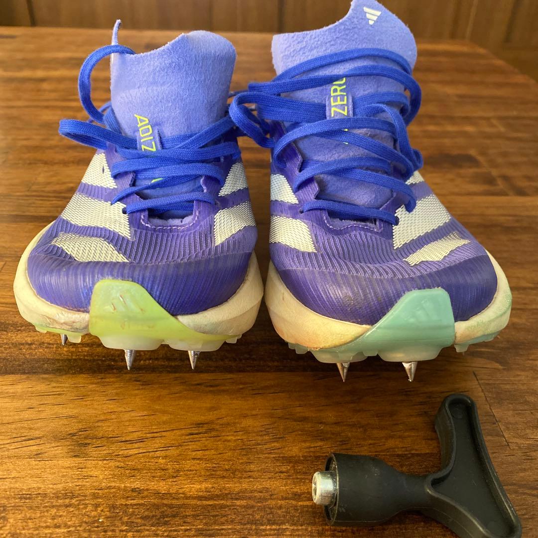 アディゼロ アンビション2 25.0cm 陸上スパイク ADIZERO