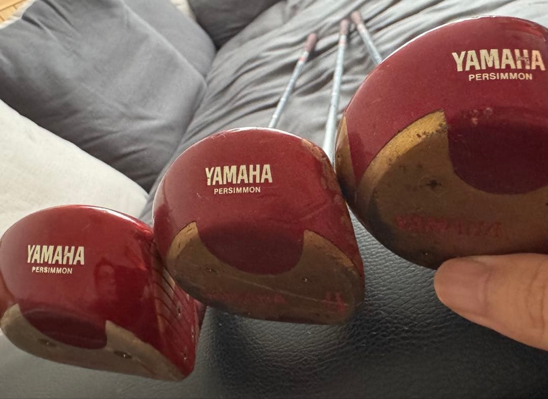 アンティーク レディース YAMAHA パーシモンウッド 1, 4, 5 セット