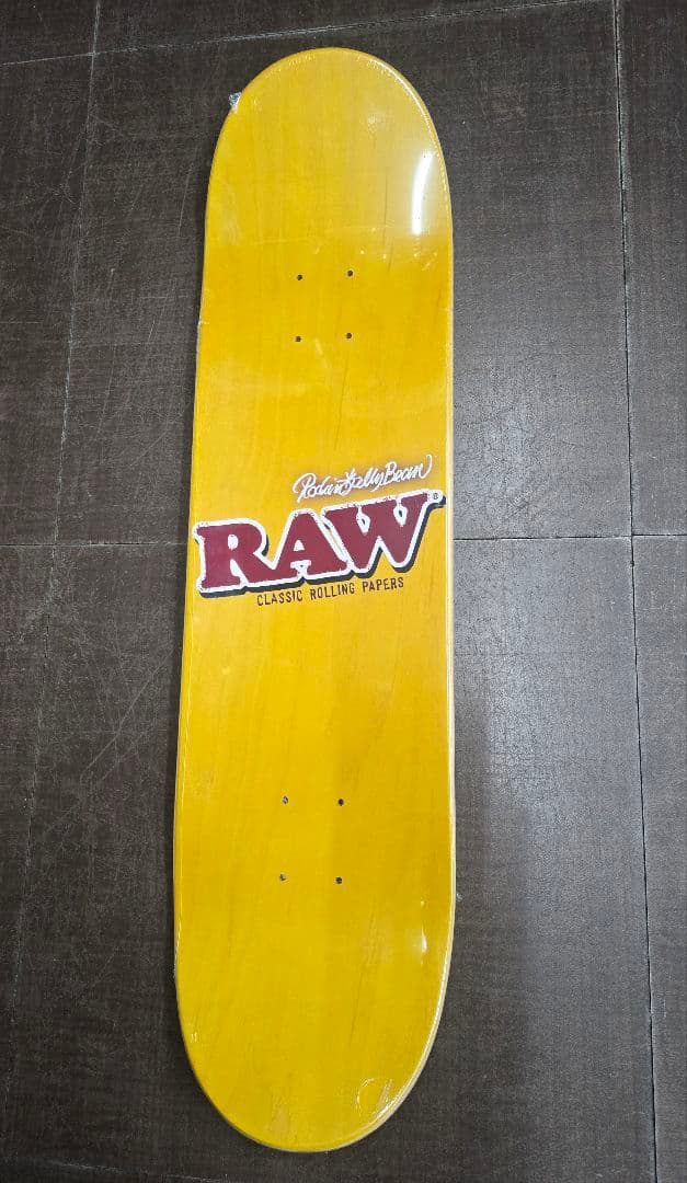 RAW スケートボードデッキ アートワーク付き