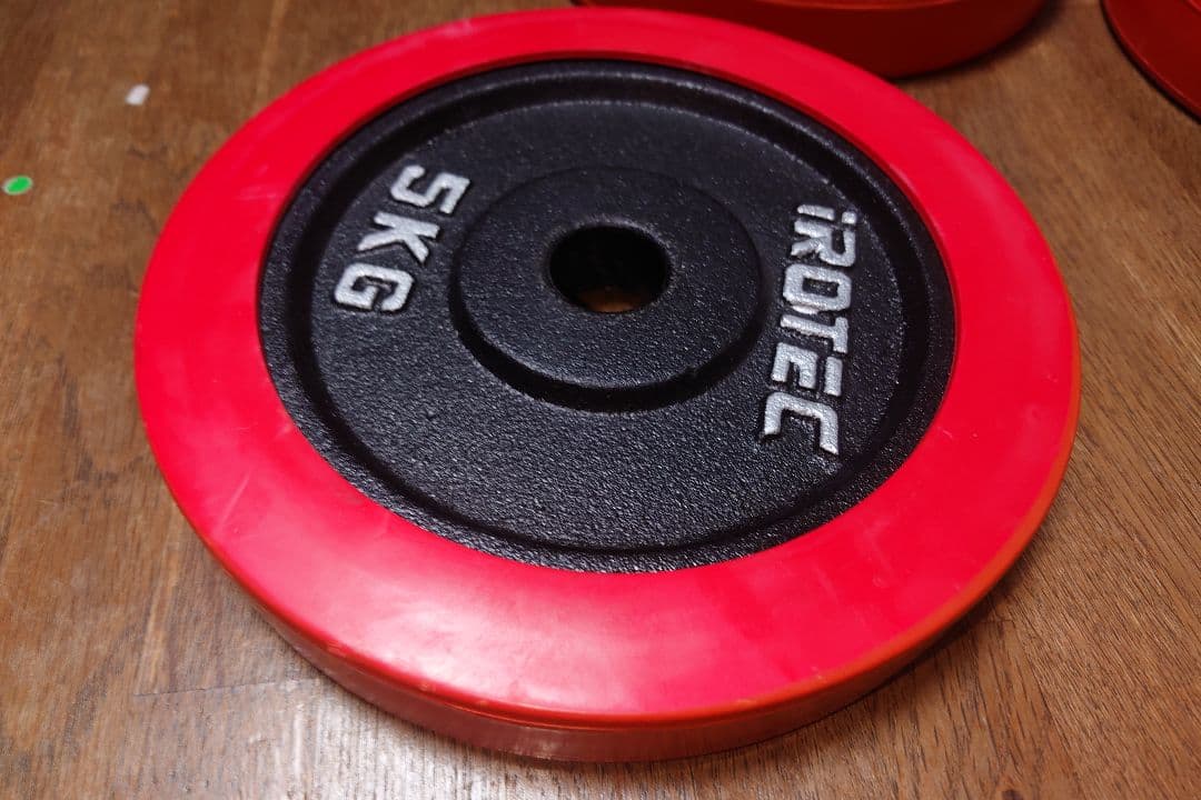 IROTECアイロテックラバープレート 穴径29mm レギュラータイプ/ダンベル