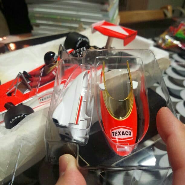 【希少・未使用】ミニチャンプスF1マクラーレンフォードM23 1976J.ハント