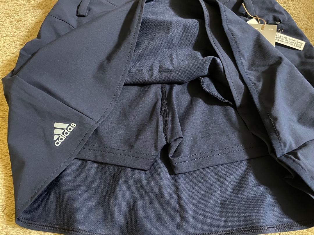 Adidas　ファブリックミックス フルジップジャケット 　ラップスカート