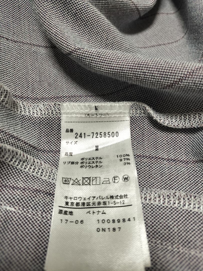 Callaway×ROUND and ROUNDELピンストライプ ブルゾン美品